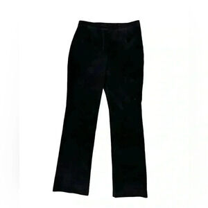 Lord & Taylor Classic Black Leather Women's Pants